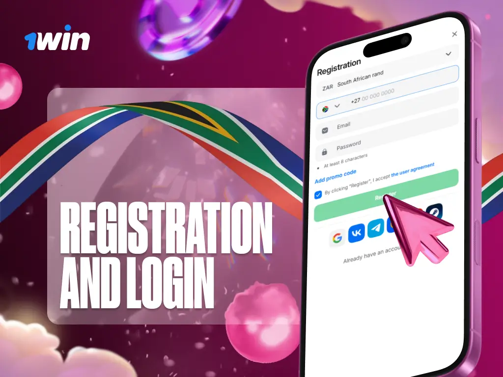 1win Registration & Login in South Africa